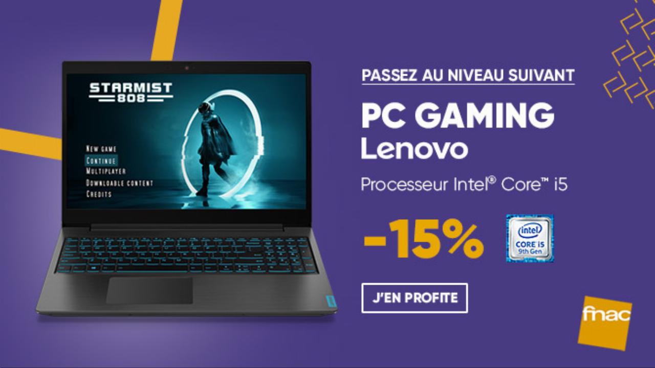 La Fnac présente le PC Portable Gaming Lenovo IdeaPad L34017IRH
