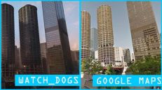 L'image du jour : Watch Dogs Vs la réalité avec Google Maps