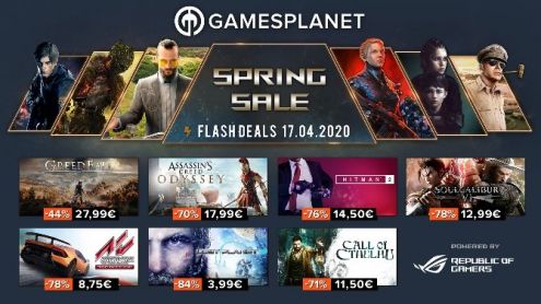 BON PLAN GAMESPLANET : jusqu'à -84% sur les jeux PC [Spring Sale] - Post de Gameblog Bons Plans
