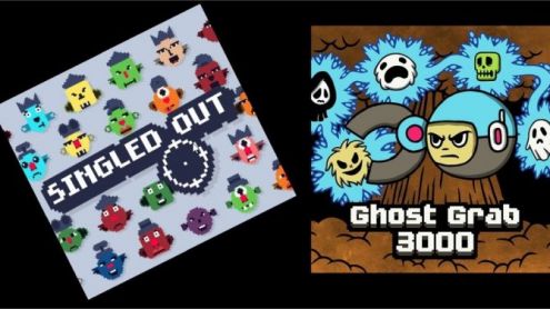 Découverte de 2 jeux arcades sur Switch Ghost Grab 3000 et Singled Out (By Shariban) - Post de Shariban