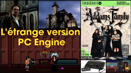 Addams Family : l'étrange et méconnue version PC Engine - Post de HecqDavid