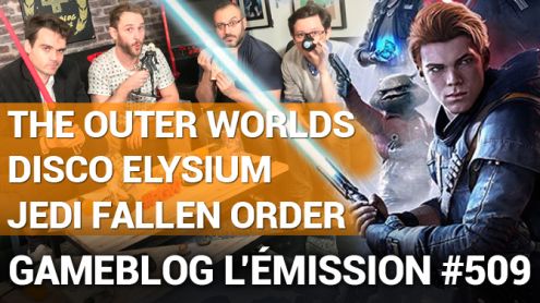 PODCAST 509 : Star Wars Jedi Fallen Order, The Outer Worlds et Disco Elysium nous éclatent