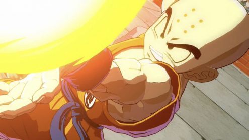 Dragon Ball FighterZ : Krilin montre ses techniques sur de nouveaux screenshots
