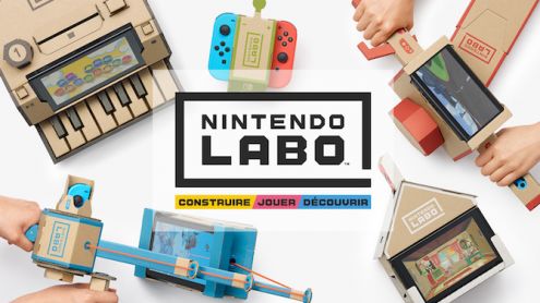 Nintendo dévoile Nintendo Labo sur Switch : Prix et infos sur ce jeu de construction... en carton !