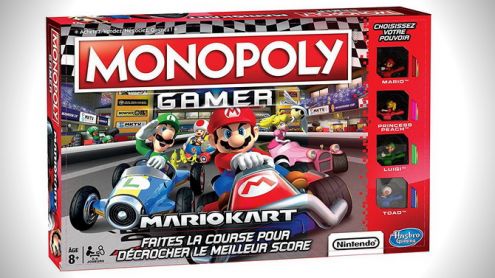 Le Monopoly Mario Kart daté en France