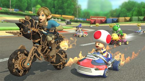 Nintendo Switch : Du Zelda Breath of the Wild ajouté gratuitement à Mario Kart 8 Deluxe