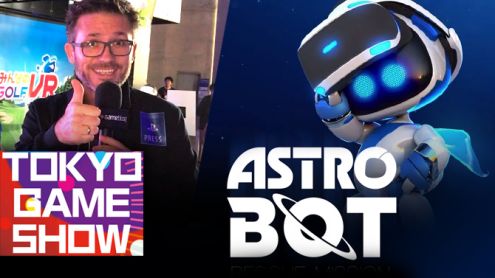 TGS 2018 : Julo a joué à Astro Bot Rescue Mission et l'a trouvé génial