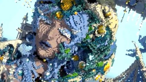 L'image du jour : Une véritable oeuvre d'art créée dans Minecraft
