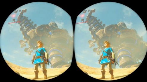 Nintendo Switch : Nouvelles infos concernant la VR dans Zelda Breath of the Wild