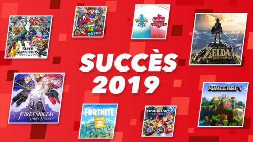 Nintendo Switch : Les 20 jeux les plus joués de 2019 révélés
