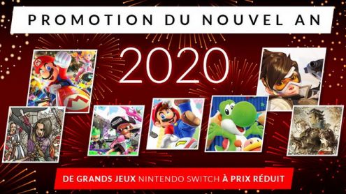 Nintendo Switch : Nouvelles réductions sur l'eShop avec la Promotion du Nouvel An