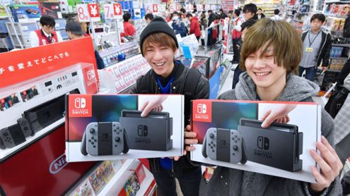Japon : Un Top 20 de ventes entièrement composé de jeux Nintendo Switch
