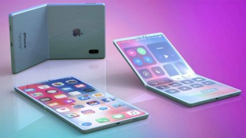 iPhone : Un smartphone pliable aussi en préparation ? Un brevet déposé en ce sens