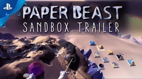 Paper Beast présente son très créatif mode sandbox dans un nouveau trailer