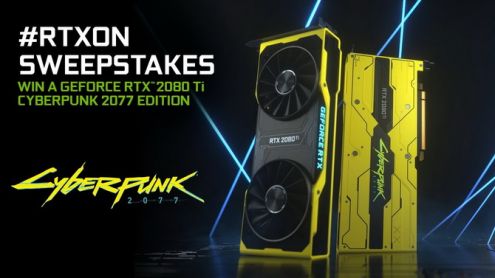 Nvidia présente sa GeForce RTX 2080 Ti Edition Cyberpunk 2077 et son concours