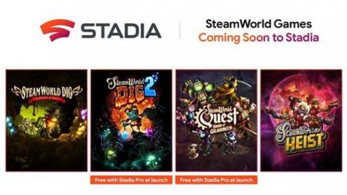STADIA : Les 4 jeux SteamWorld arrivent bientôt, 2 d'entre eux gratuits avec Stadia Pro