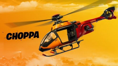 Fortnite : L'hélicoptère Choppa atterrit dans le jeu, petite vidéo volante