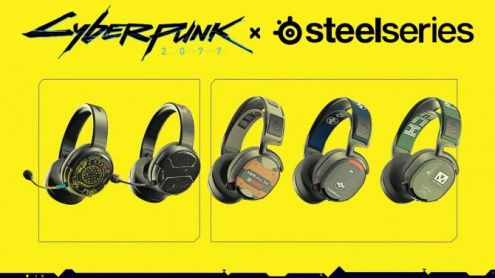 Cyberpunk 2077 : Des casques SteelSeries à l'effigie du jeu