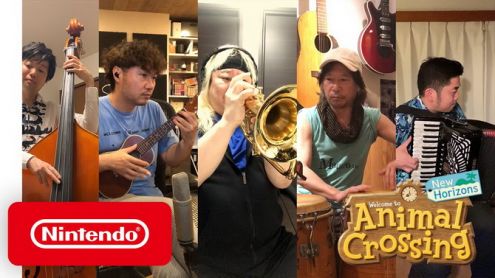 Animal Crossing New Horizons : Le thème joué par les musiciens (confinés) de Nintendo, un bonheur en vidéo