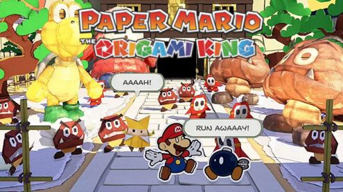 Paper Mario : The Origami King dévoile de nouveaux visuels et une vidéo explosive