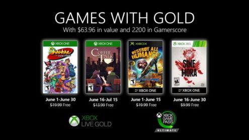 Xbox Games With Gold : Et voilà les jeux 
