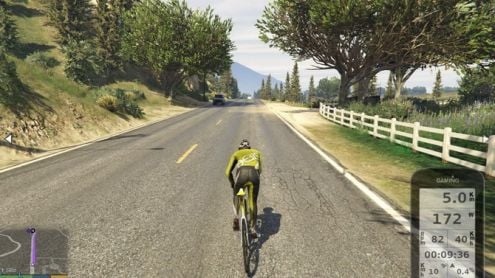 Faire du vélo en jouant à GTA V ? C'est possible !