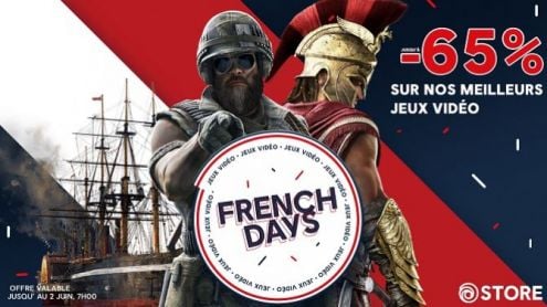 Ubisoft annonce ses French Days, avec des réductions sur des titres phare, jusqu'à-65%