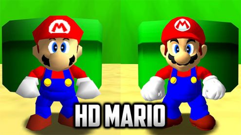 Super Mario 64 : Le portage PC déjà moddé avec diverses améliorations graphiques