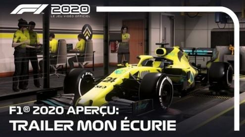 F1 2020 montre son mode Mon Ecurie et les stats sur les pilotes