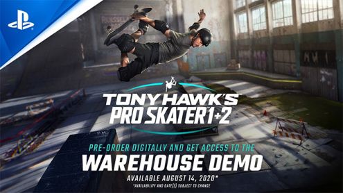 Tony Hawk Pro Skater 1+2 : Une démo et de nouveaux skaters s'annoncent en vidéo