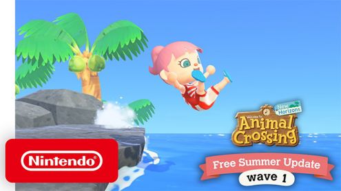 Animal Crossing New Horizons dévoile sa mise à jour gratuite et estivale en vidéo