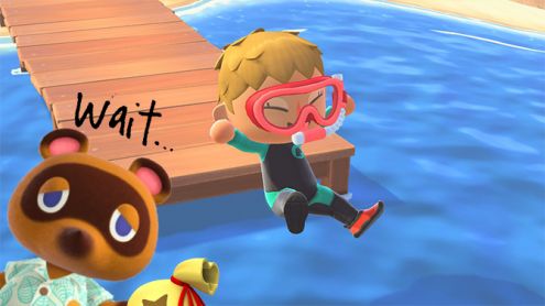 Animal Crossing New Horizons : Il faudra une nouvelle fois payer pour aller se baigner