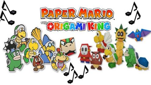 Paper Mario The Origami King dévoile un aperçu de sa bande-son simple et funky