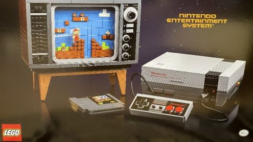 LEGO x Nintendo : Une NES en LEGO avec sa télé bientôt en vente ? Les images