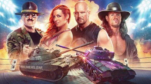 World of Tanks s'offre un crossover avec... la WWE, la vidéo de l'alliance improbable