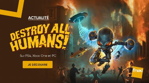 Destroy All Humans ! vient d'atterrir en douceur à la Fnac