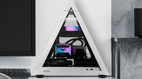 Azza présente un boitier PC au format pyramidal