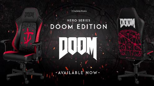 DOOM : Noblechairs présente un siège gaming