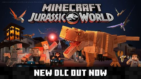 Minecraft : Un DLC Jurassic World disponible