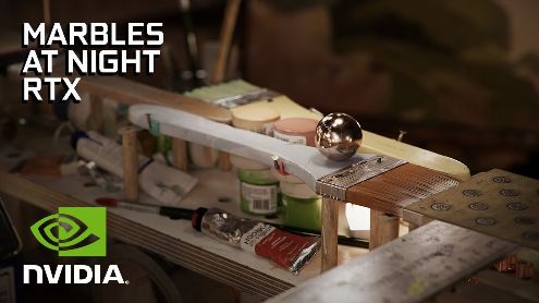 NVIDIA Marbles at Night : La somptueuse démo technique RTX de la conférence Nvidia