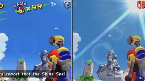 Super Mario Sunshine : Les versions Switch et GameCube comparées en vidéo