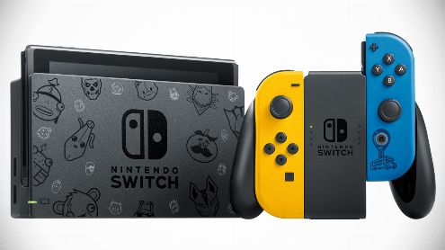 Nintendo Switch : Une console collector Fortnite annoncée en Europe, infos et images