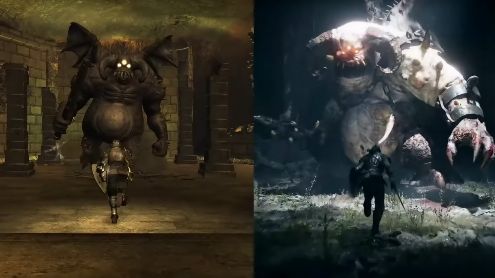 Demon's Souls : La séquence de gameplay PS5 se compare avec la version PS3 en vidéo
