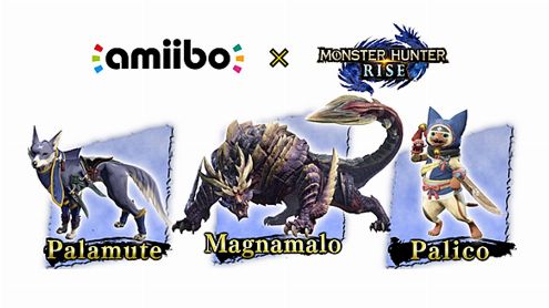 Monster Hunter Rise : Capcom dévoile trois amiibo inédits, et leur prix