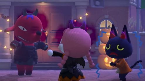Animal Crossing New Horizons date sa mise à jour d'automne, avec l'esprit d'Halloween
