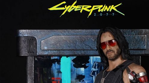 Cyberpunk 2077 : Une statuette ultra-détaillée de Johnny Silverhand (Keanu Reeves) se dévoile