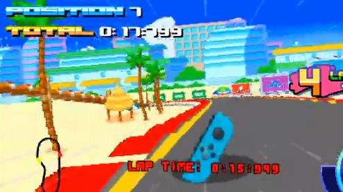 Nintendo Switch : Un jeu de course se moque du Joy-Con Drift en faisant du Joy-Con un véhicule