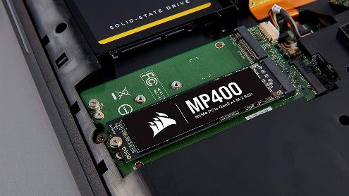 Corsair dévoile son SSD M.2 MP400, en PCIe 3.0 jusqu'à 8 to