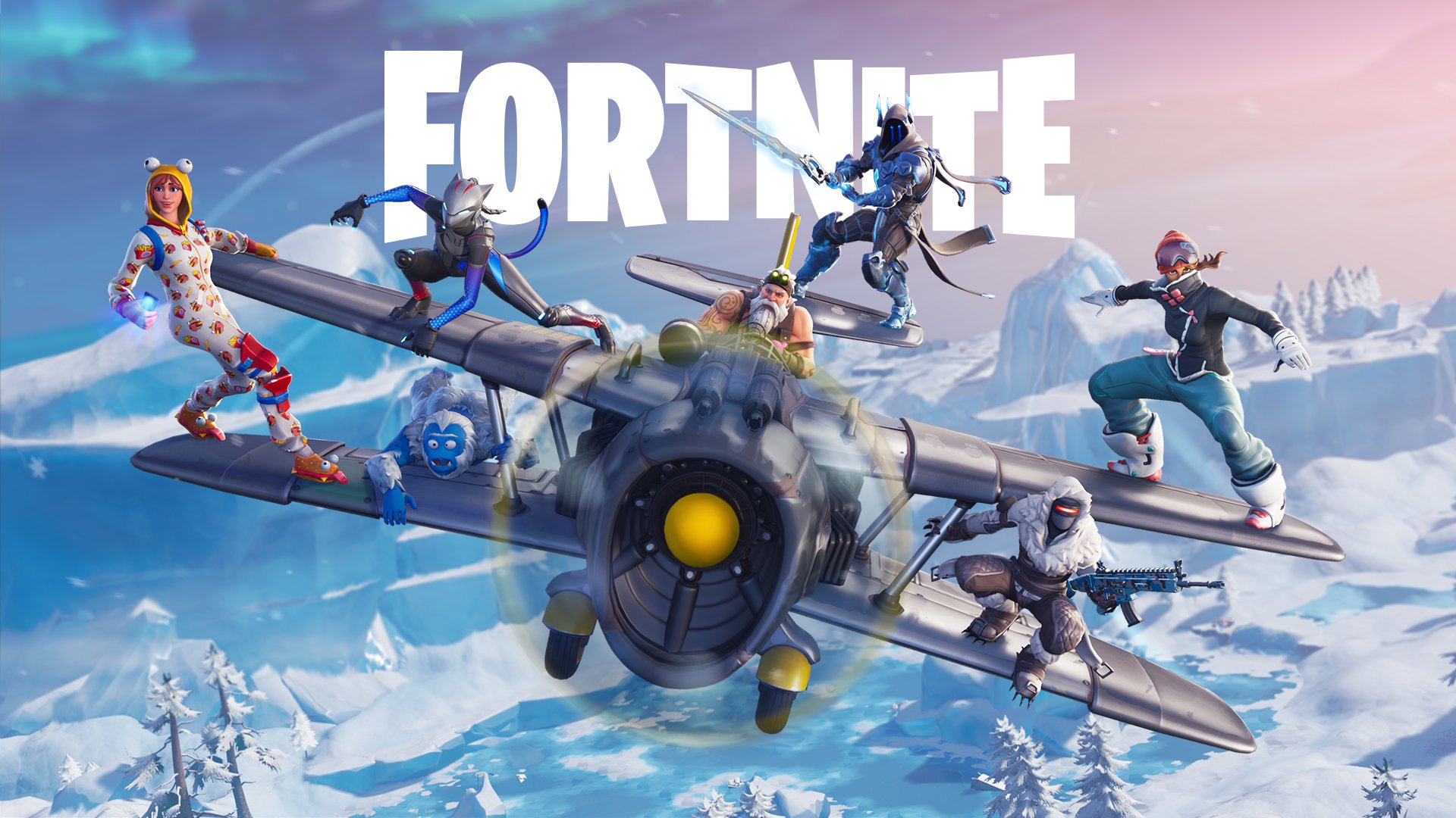 Fortnite Saison 7 Visuel avion