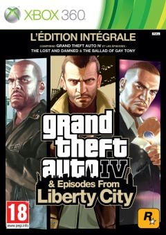 Jaquette de Grand Theft Auto IV & Episodes From Liberty City Xbox 360